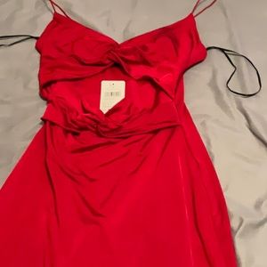 Red dress